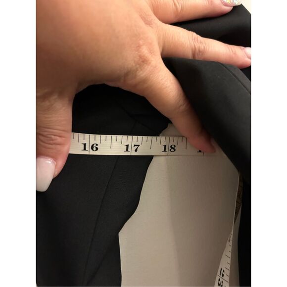 Theory Gabe Blazer sz 6 Stretch Wool single button minimalist career tailor - Picture 8 of 11